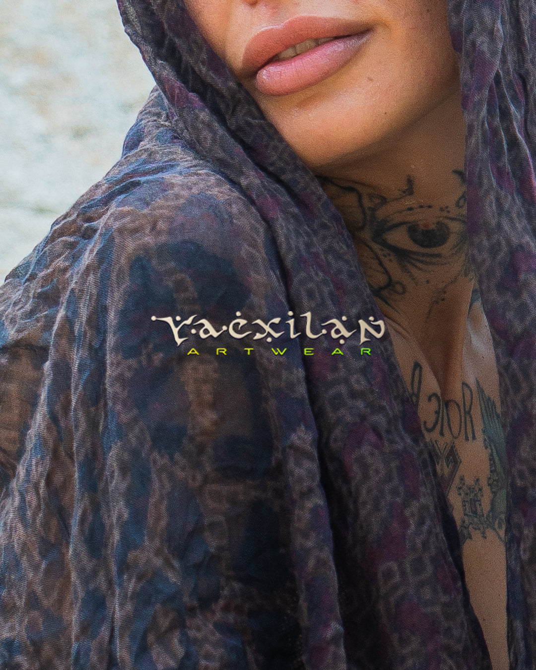 Scarf / Pareo Bamboo - LEOPARDUS LAGARTIKA